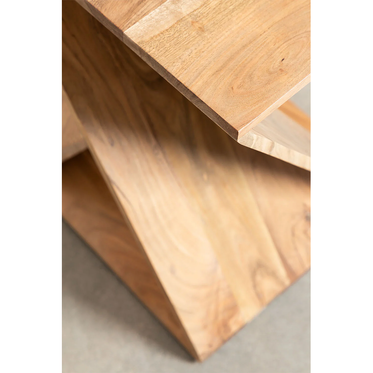 Mesa Auxiliar en Madera de Acacia Gorvea 41 cm 4