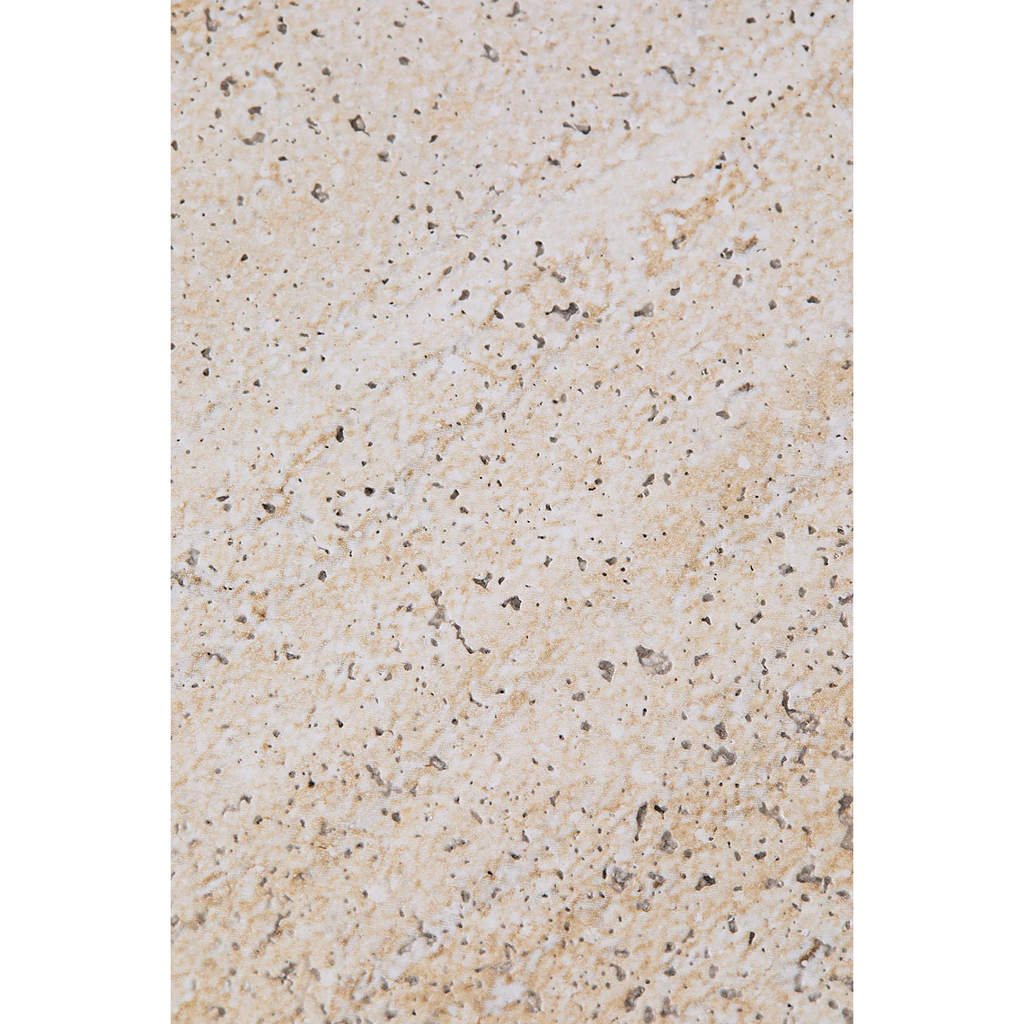 Mesa lateral redonda en cemento look travertino 50 cm Grebik 5