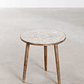 Mesa lateral redonda en madera de mango (Ø45 cm) Tienga - Miniatura 2