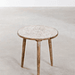 Mesa lateral redonda en madera de mango (Ø45 cm) Tienga - Miniatura 3