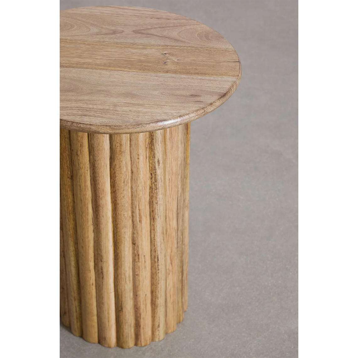 Mesa lateral en madera de mango 38 cm Barnet 3