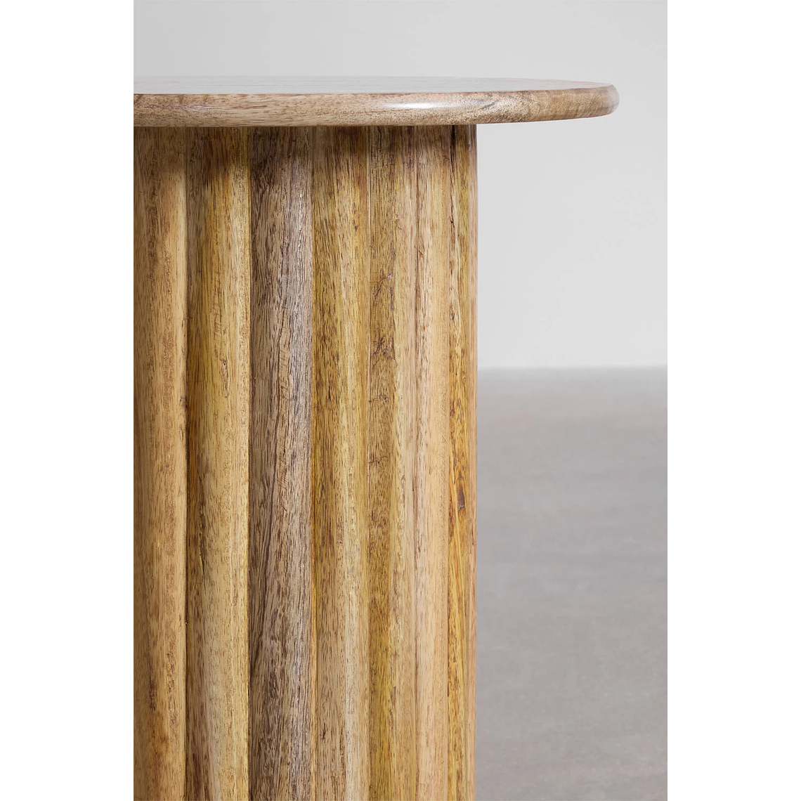 Mesa lateral en madera de mango 38 cm Barnet 4