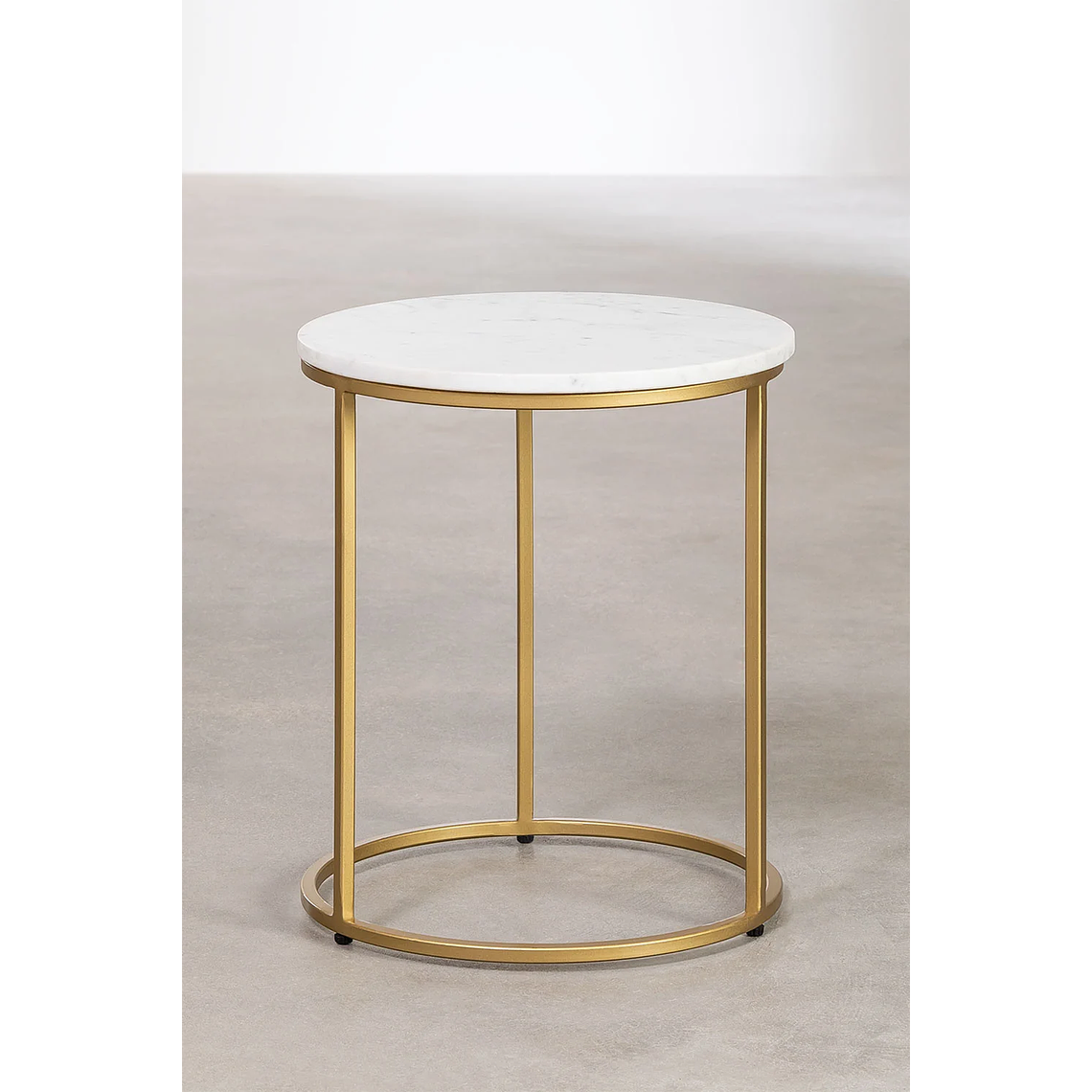 Mesa lateral en Mármol (Ø37 cm) Kaley 3