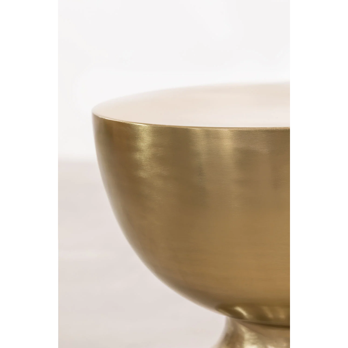 Mesa lateral en Metal Dorado 36 cm Zakia 4