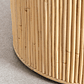 Mesa lateral Redonda en Ratán 40 cm Gudaf - Miniatura 4