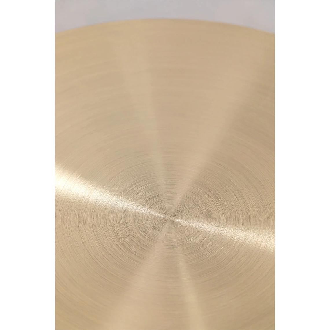 Mesa lateral Redonda en Acero Negro (Ø45 cm) Zenion 5