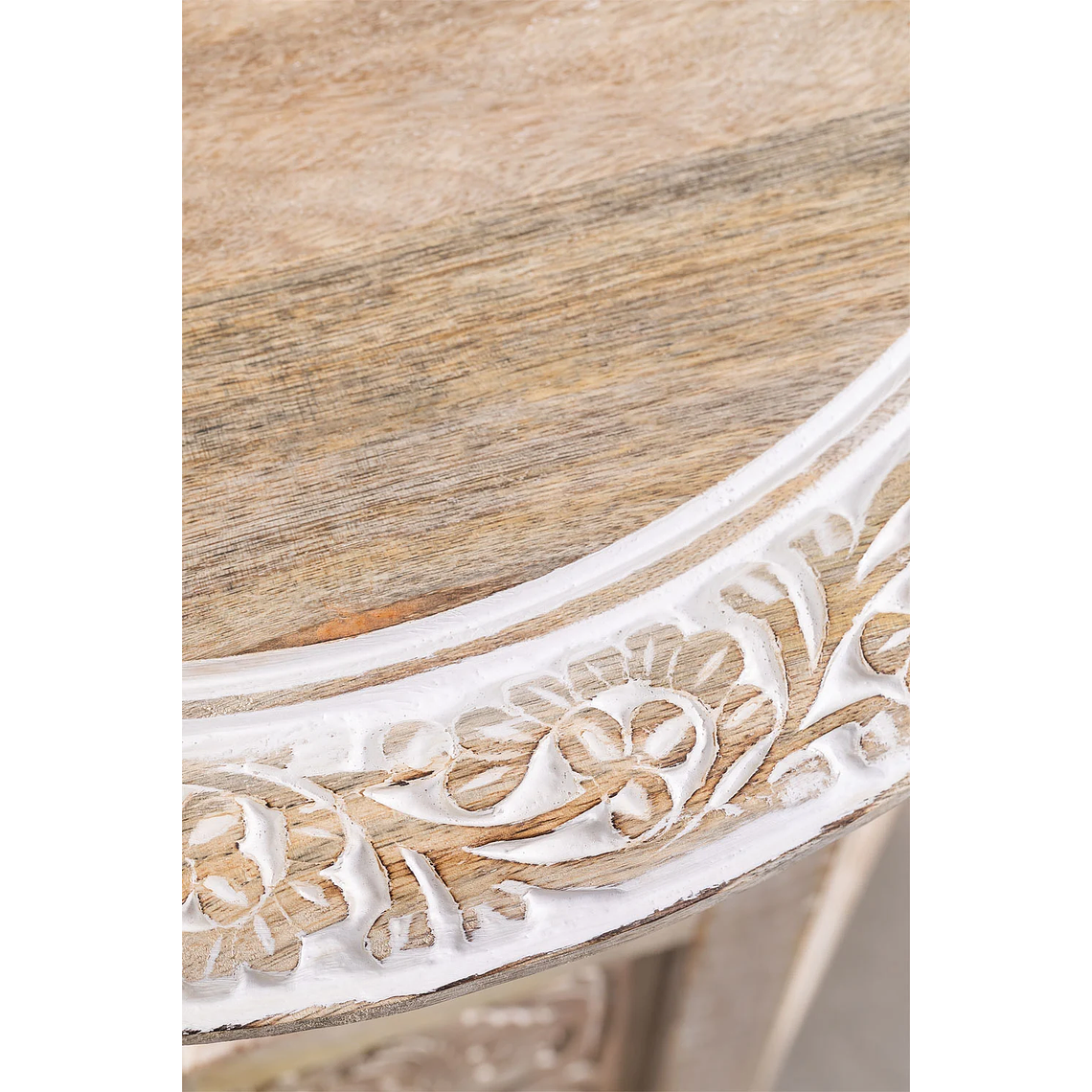 Mesa Auxiliar Plegable en Madera de Mango 44,5 cm Kasira Design 4