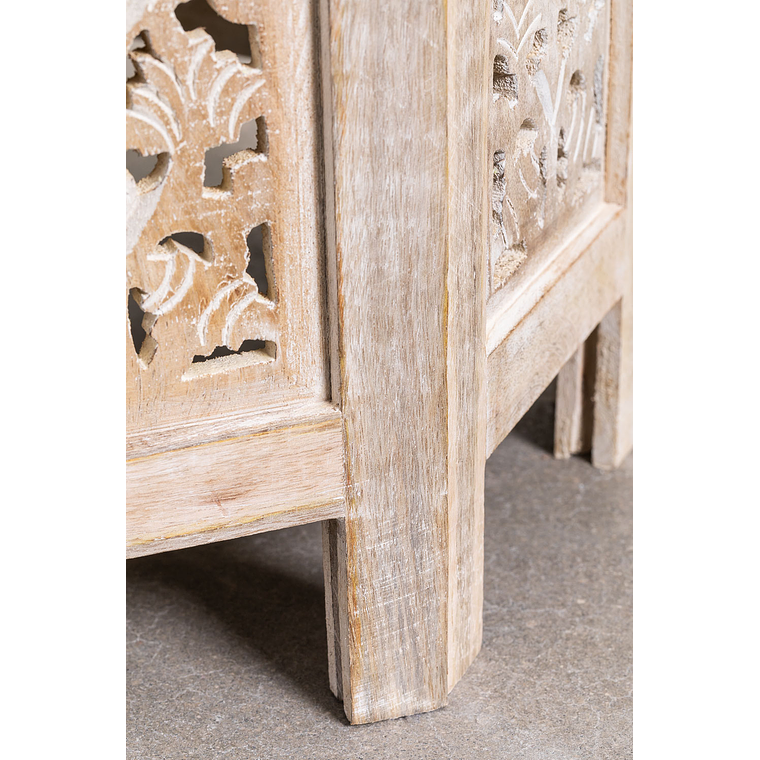 Mesa Auxiliar Plegable en Madera de Mango 44,5 cm Kasira Design 5