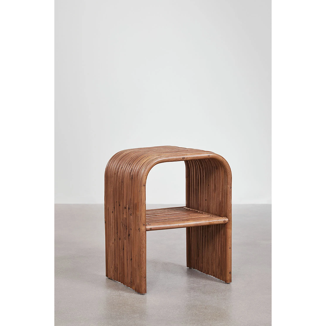 Mesa lateral rectangular en ratán (35x40 cm) Nolay 3