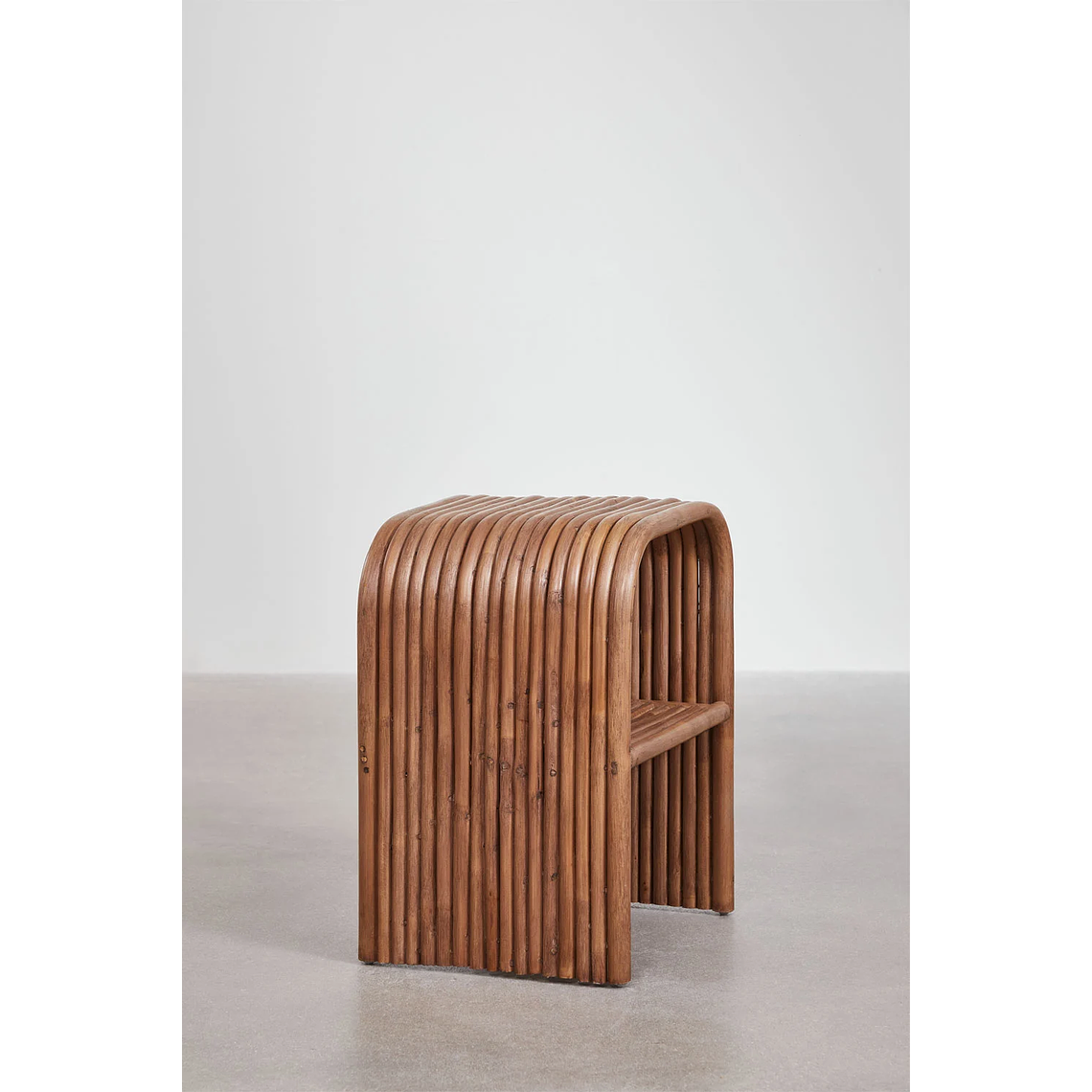 Mesa lateral rectangular en ratán (35x40 cm) Nolay 4