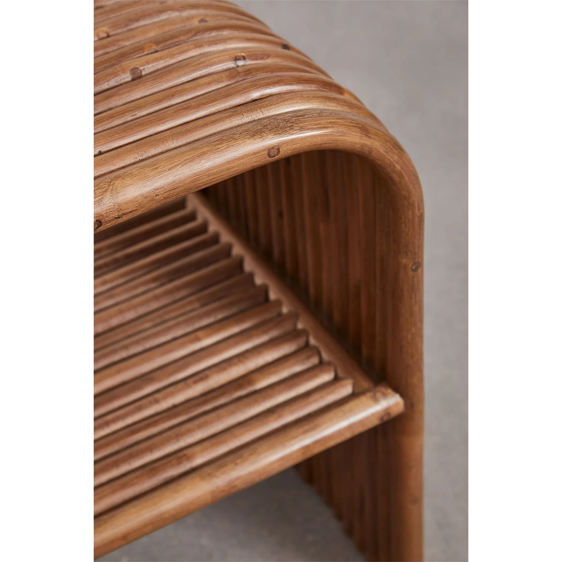 Mesa lateral rectangular en ratán (35x40 cm) Nolay 5