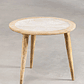 Mesa lateral en Madera de Mango 55 cm Diborna - Miniatura 2