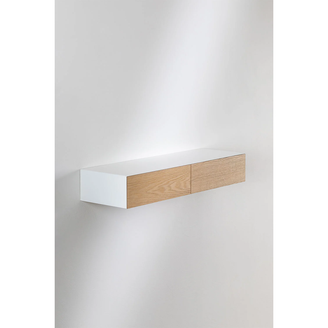 Mesa arrimo de Pared Florens 95 cm color natural 2