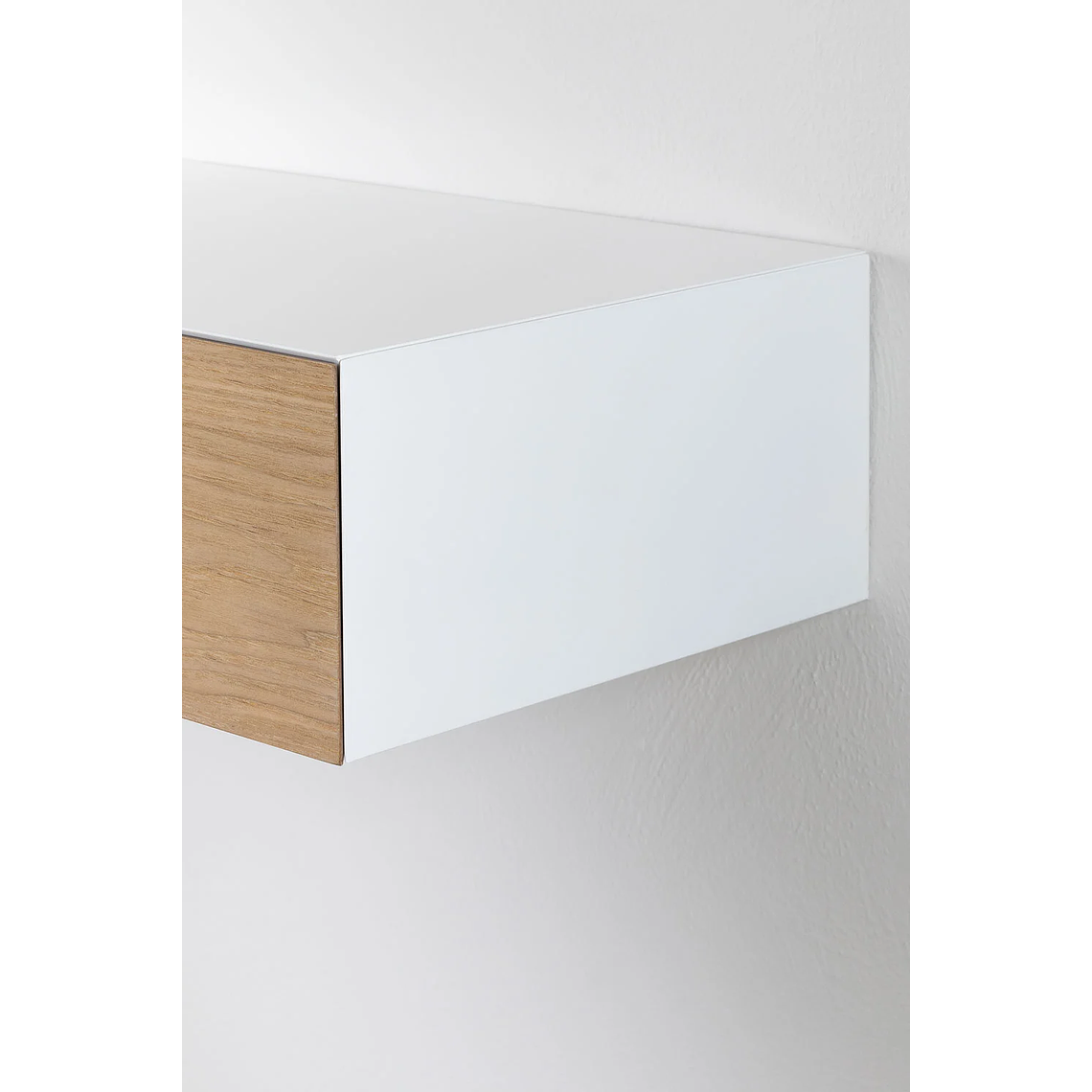 Mesa arrimo de Pared Florens 95 cm color natural 3