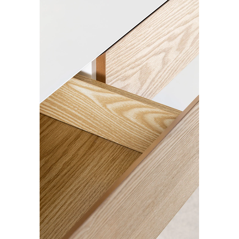 Mesa arrimo de Pared Florens 95 cm color natural 4