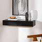 Mesa arrimo de Pared Florens 95 cm color negro - Miniatura 1
