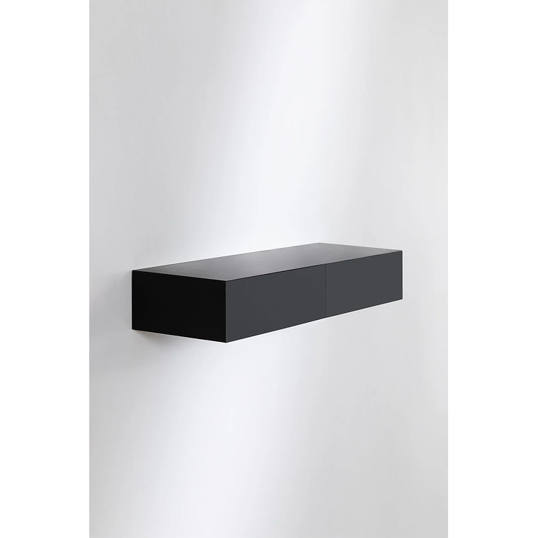Mesa arrimo de Pared Florens 95 cm color negro 2