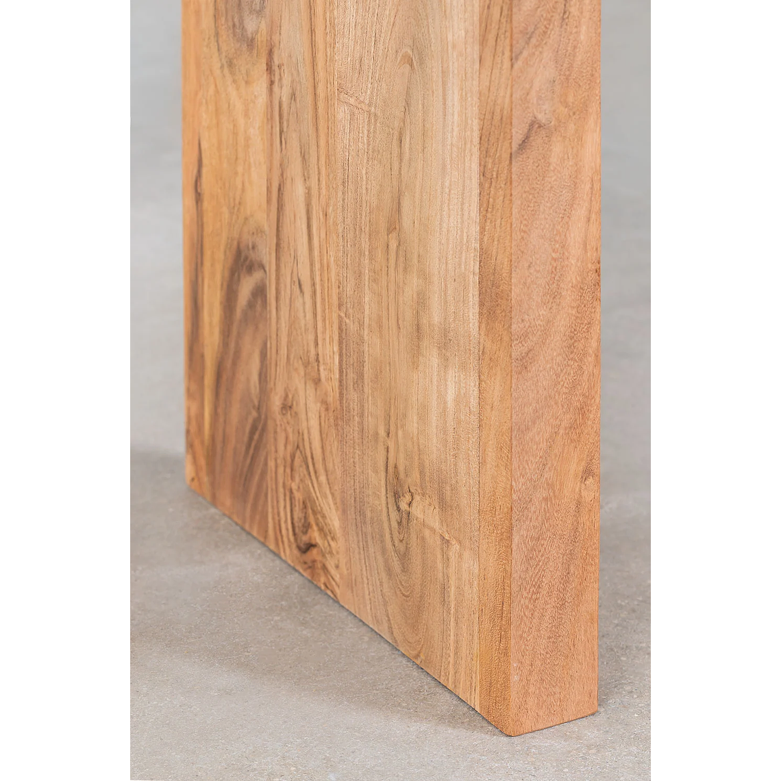 Mesa de arrimo en Madera de Acacia Vacry en 119 cm 5