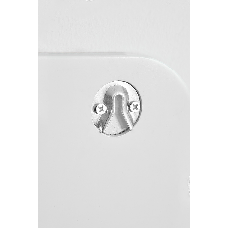 Mesa de arrimo con espejo 78 cm Varna madera natural 7