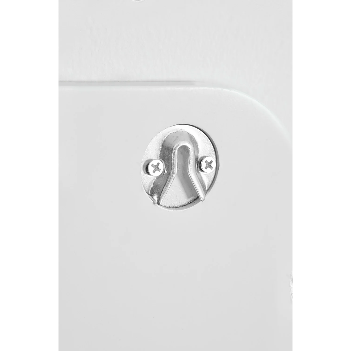 Mesa de arrimo con espejo 78 cm Varna blanco 7