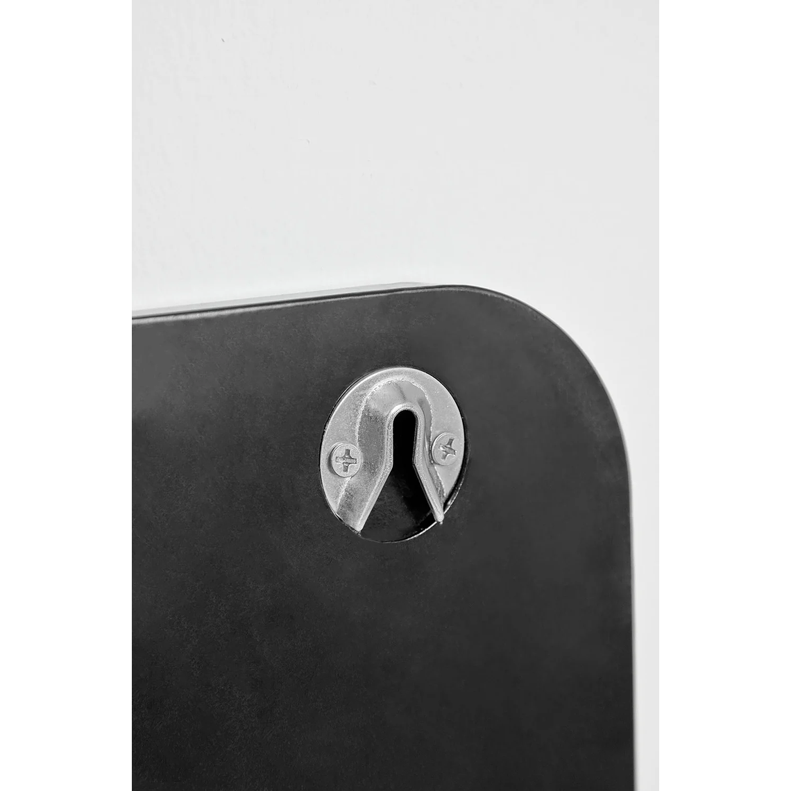 Mesa de arrimo con espejo 78 cm Varna negro 7