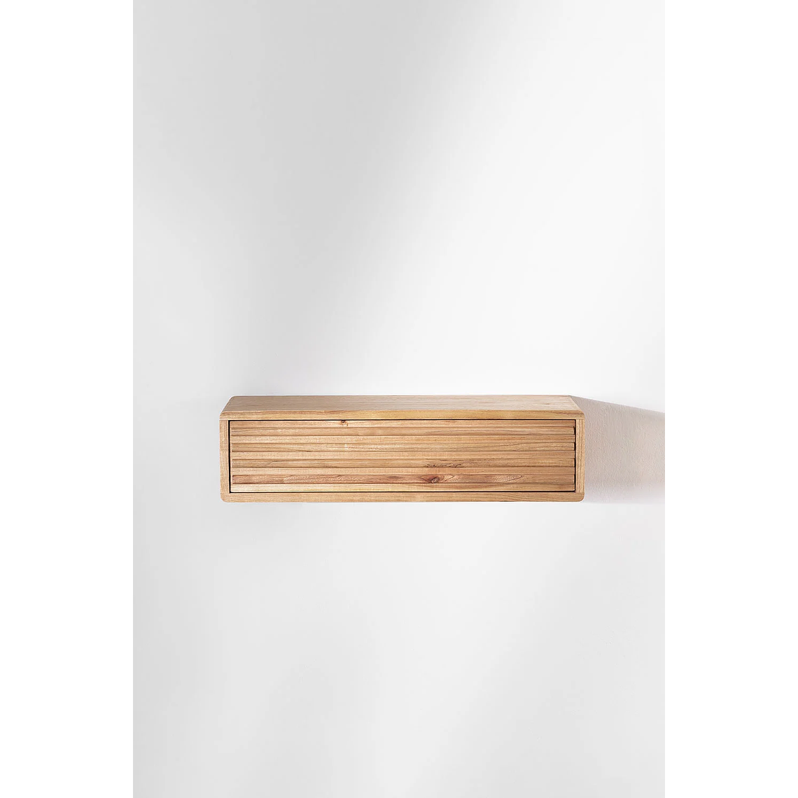 Mesa de arrimo flotante en Madera Deleyna en 80 cm 4