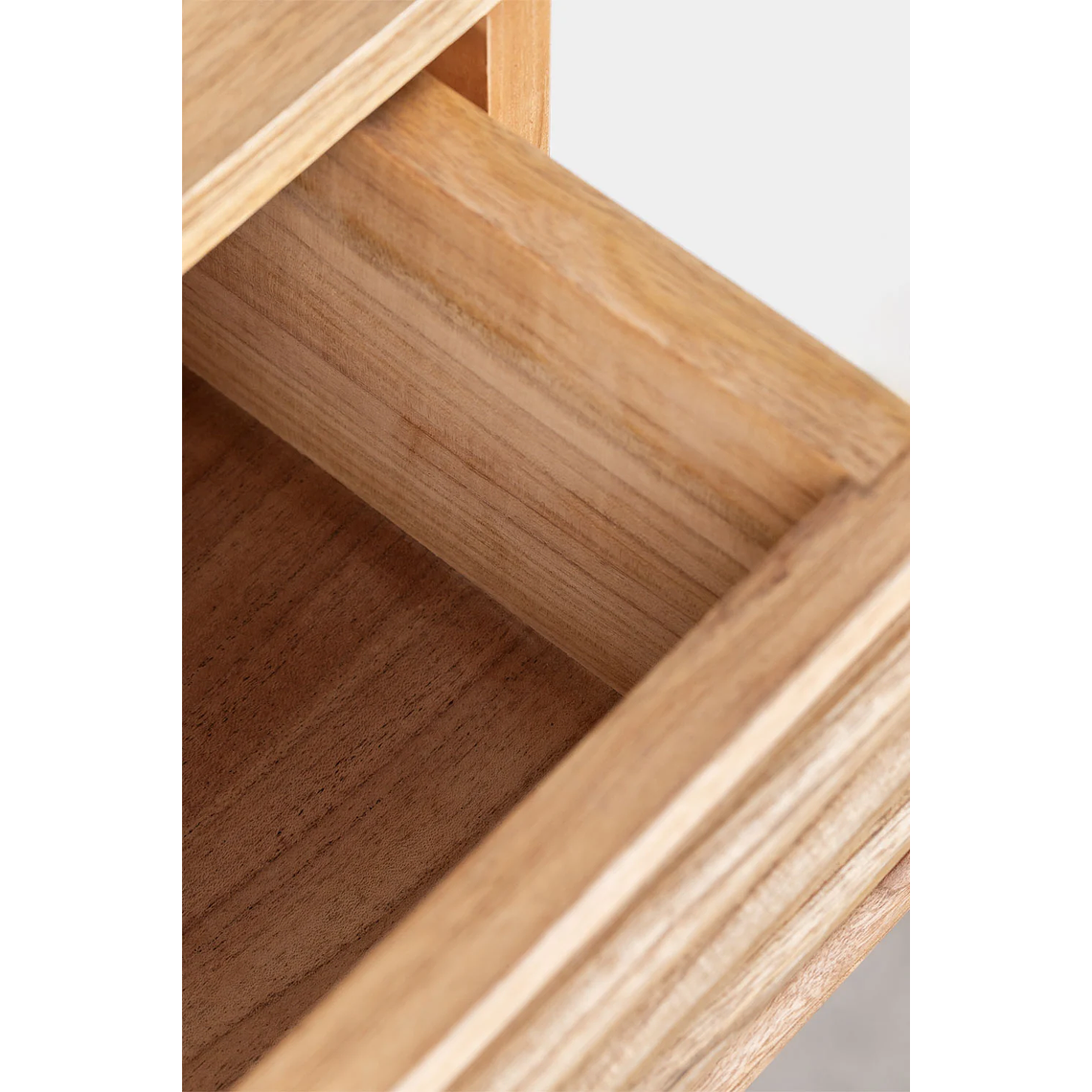 Mesa de arrimo flotante en Madera Deleyna en 80 cm 5