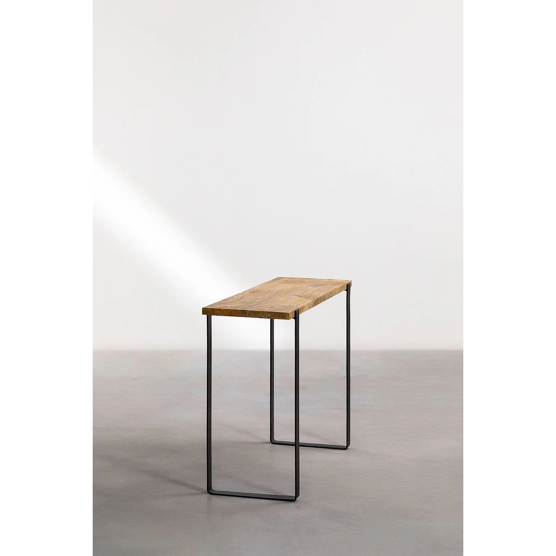 Mesa de arrimo en Madera de Mango y Metal Kiren 120 cm 3