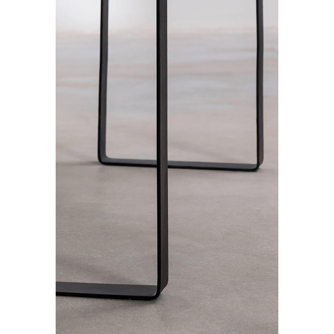 Mesa de arrimo en Madera de Mango y Metal Kiren 120 cm 5