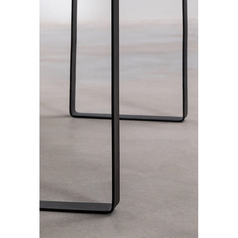 Mesa de arrimo en Madera de Mango y Metal Kiren 120 cm 5