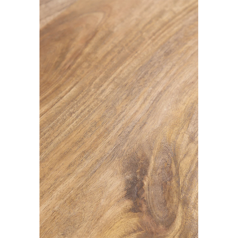 Mesa de arrimo en Madera de Mango y Metal Kiren 120 cm 6