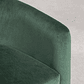 Poltrona en Terciopelo Xastru color verde jungla - Miniatura 5