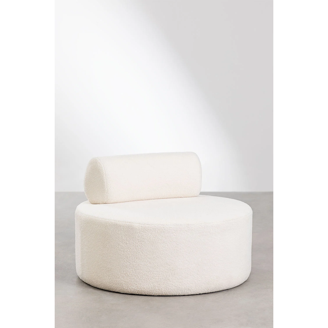 Poltrona en Borreguito Naroa blanco roto 2