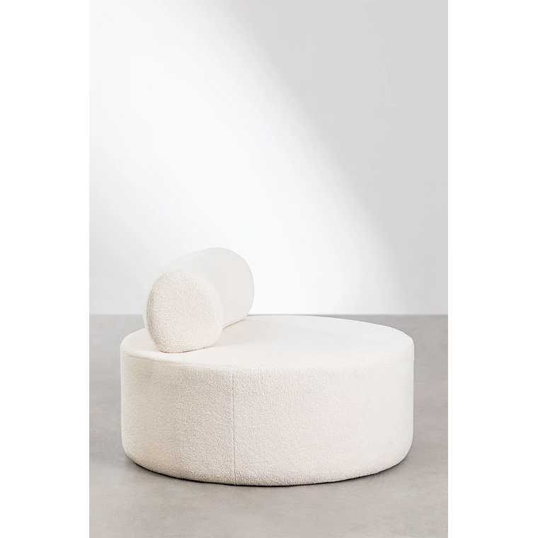 Poltrona en Borreguito Naroa blanco roto 3