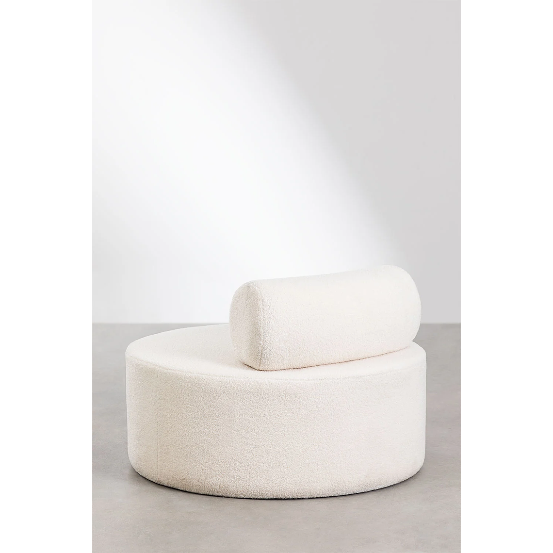 Poltrona en Borreguito Naroa blanco roto 4