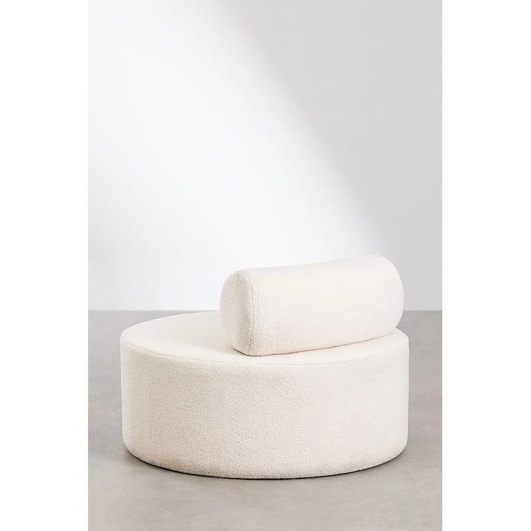 Poltrona en Borreguito Naroa blanco roto 4