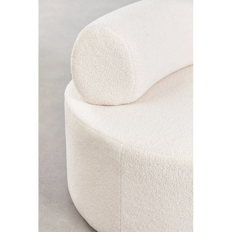 Poltrona en Borreguito Naroa blanco roto 5