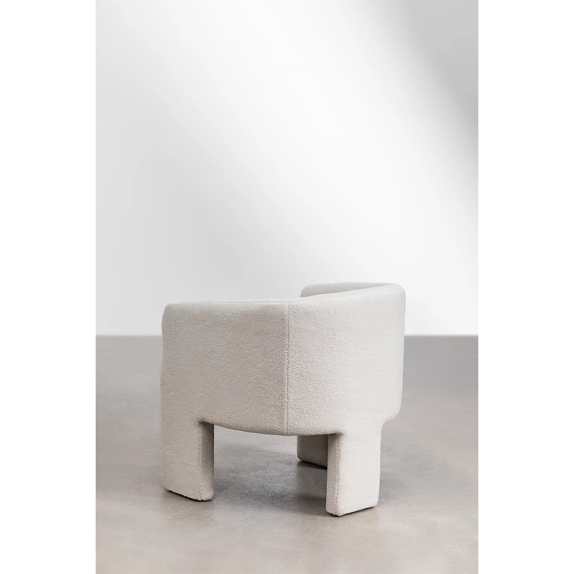 Poltrona en borreguito Xastru blanco 4