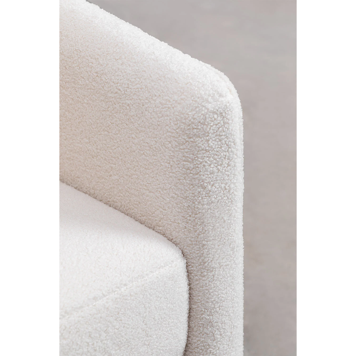 Poltrona en borreguito Xastru blanco 5