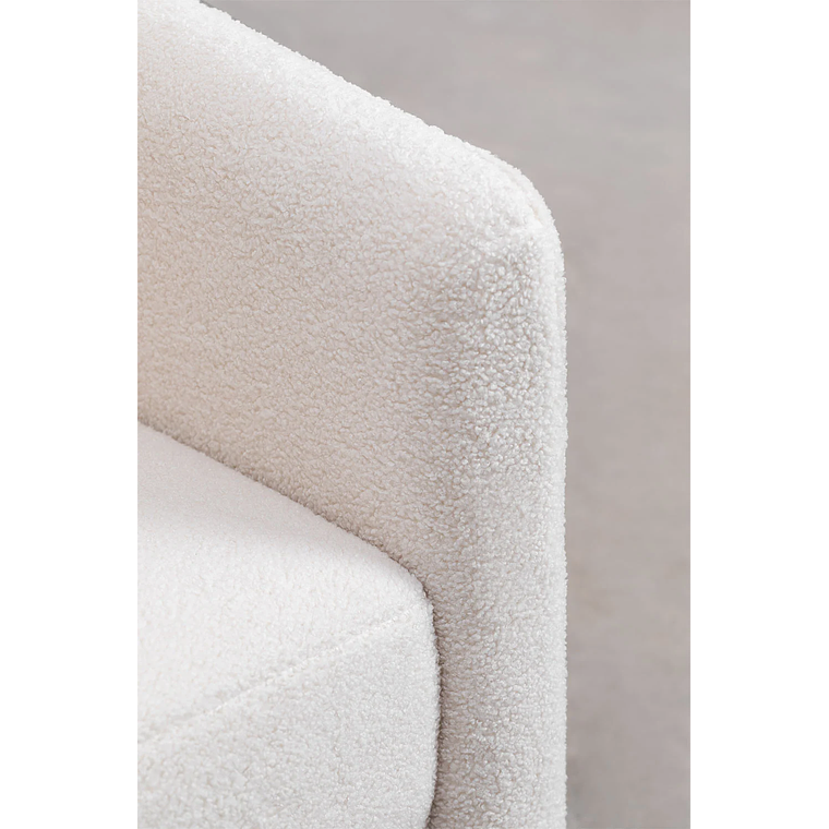 Poltrona en borreguito Xastru blanco 5