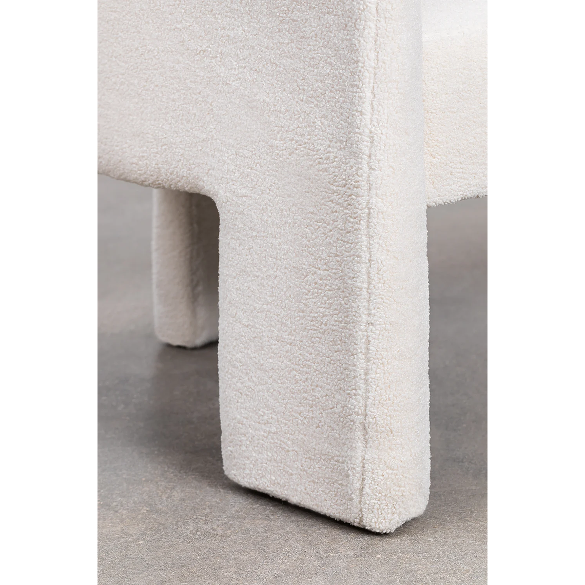 Poltrona en borreguito Xastru blanco 6