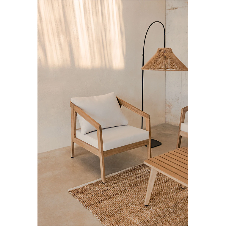 Poltrona en Madera de Acacia Kaela 1