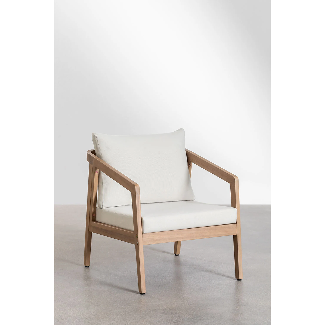 Poltrona en Madera de Acacia Kaela 3