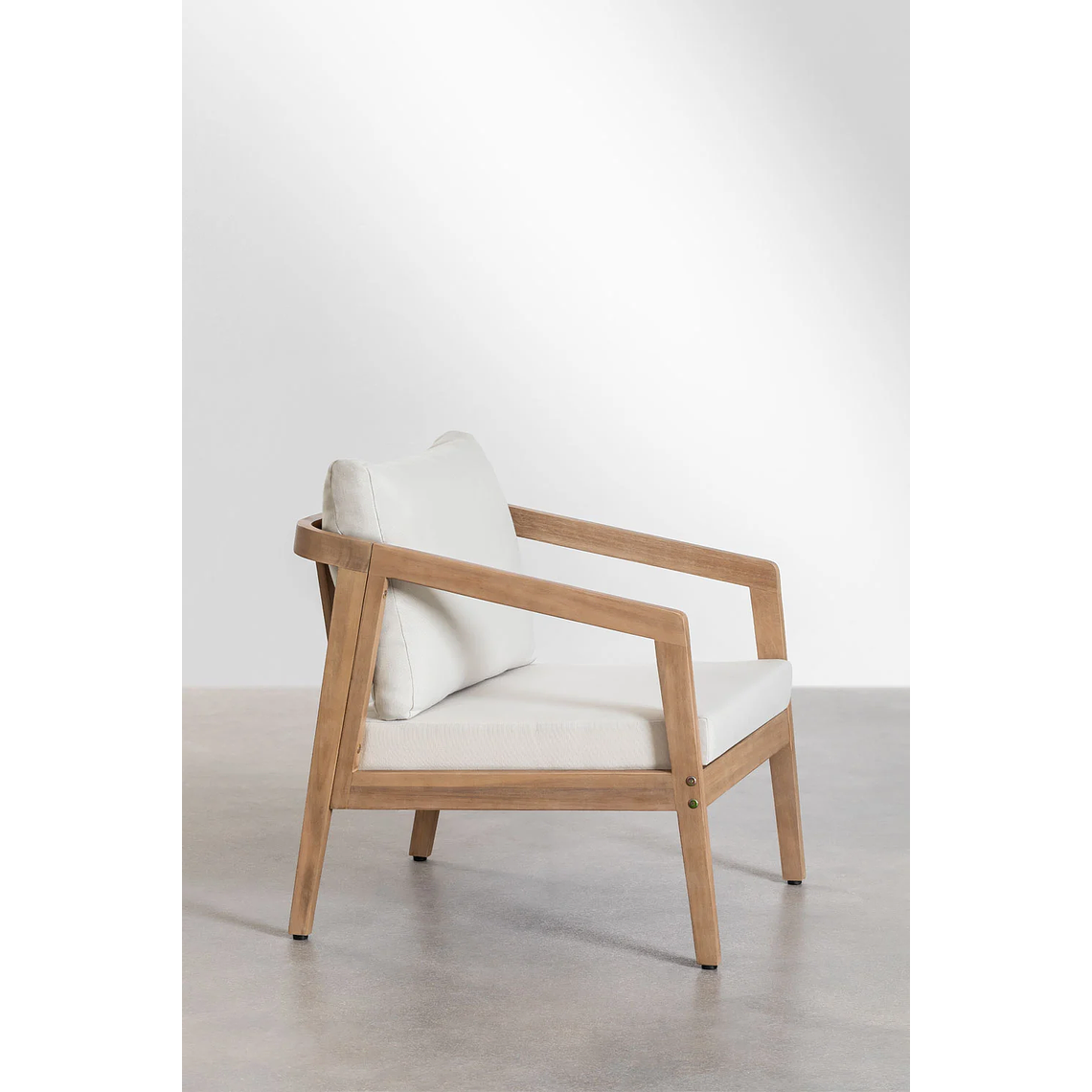 Poltrona en Madera de Acacia Kaela 4