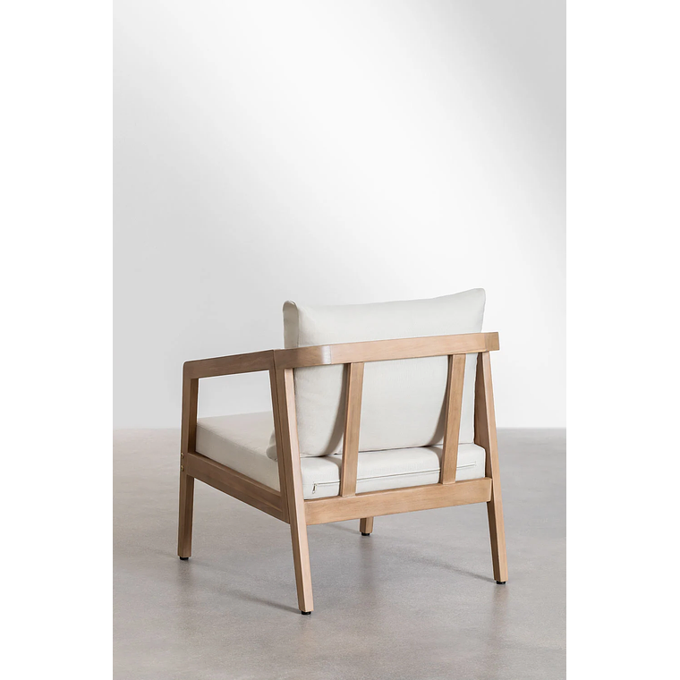 Poltrona en Madera de Acacia Kaela 5