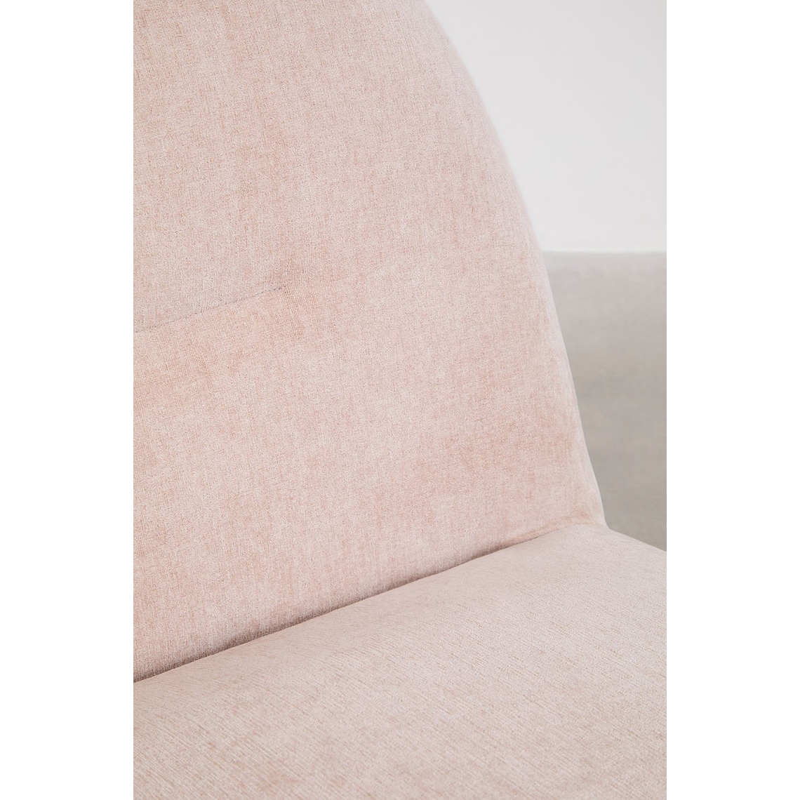 Poltrona giratorio en chenilla Sernin maquillaje claro 8