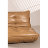 Poltrona Reclinable en Polipiel Mati color camel