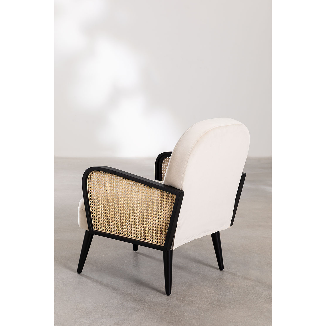 Poltrona en Terciopelo Icon Style beige crema 3