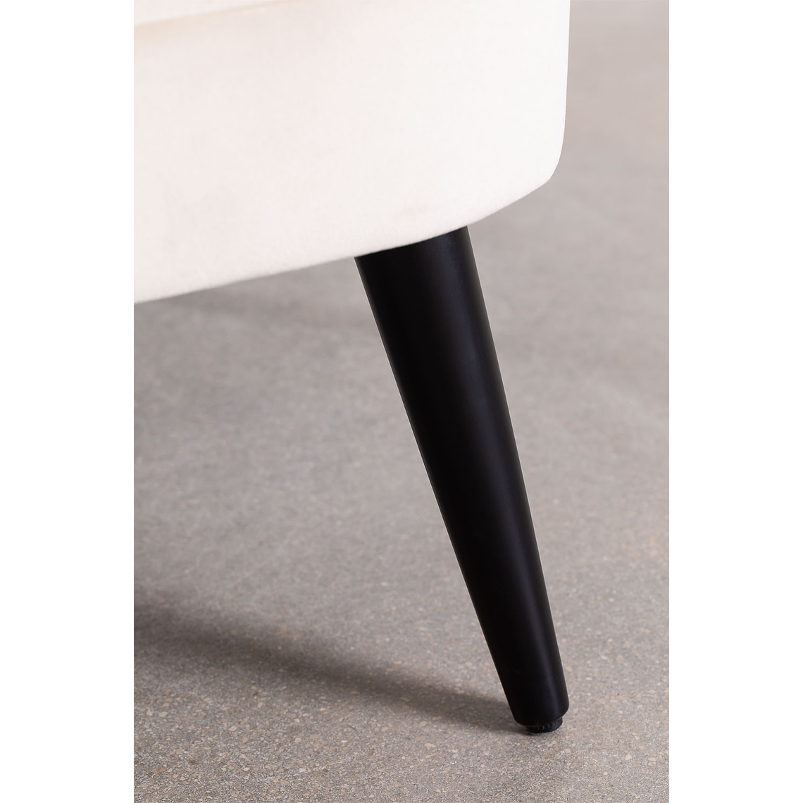 Poltrona en Terciopelo Icon Style beige crema 5