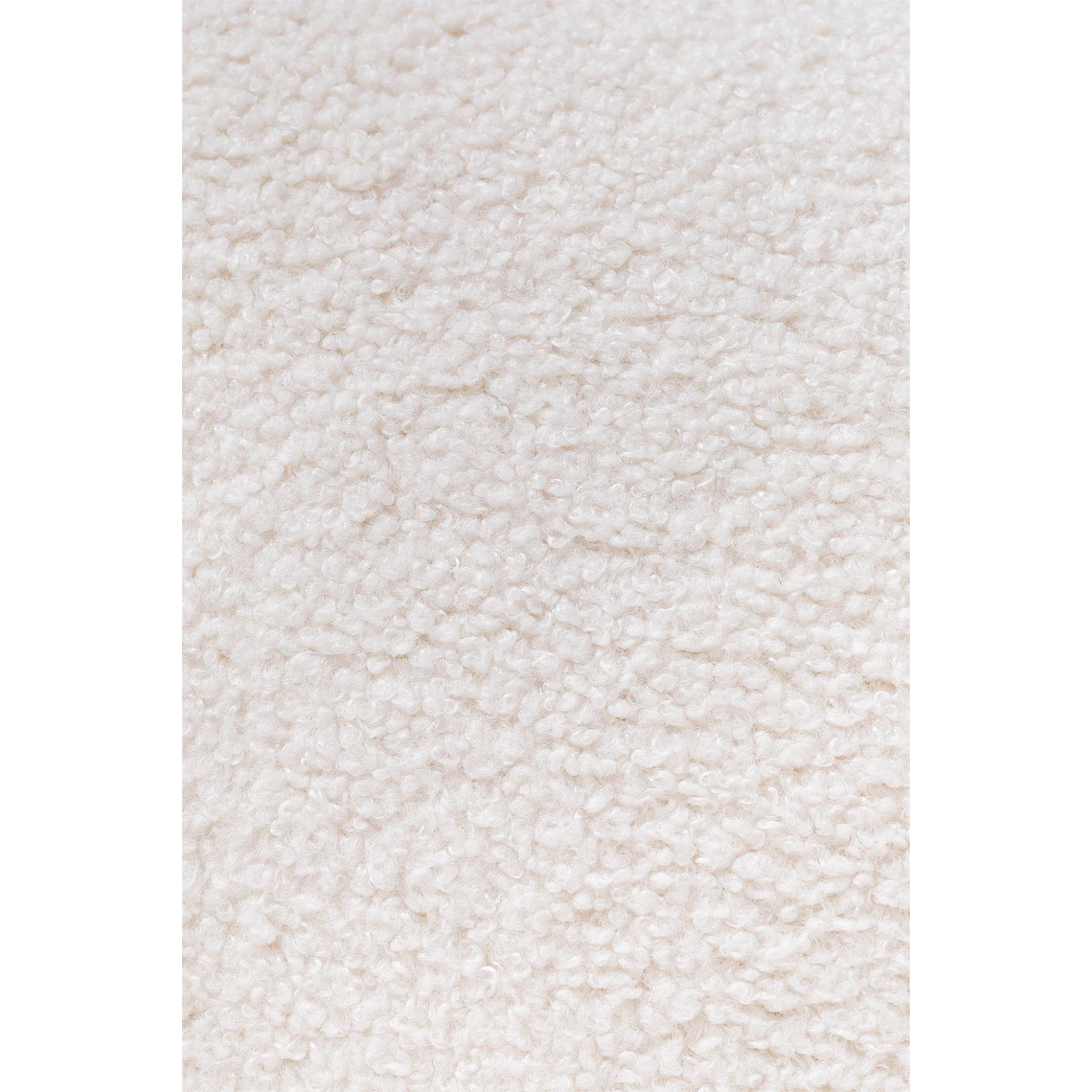 Poltrona en Borreguito Gema color blanco 8